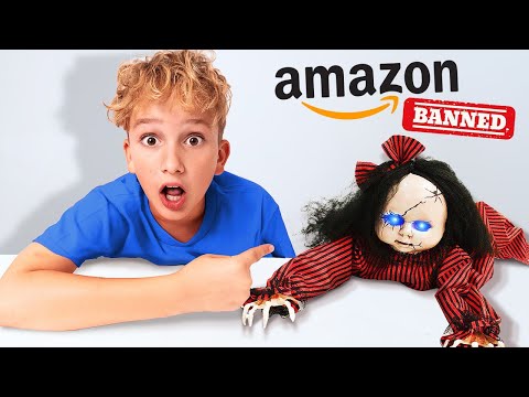 Vlad Tries 100 Banned Amazon Products!