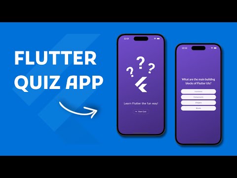 Flutter Quiz App Tutorial for Beginners