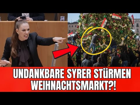 Skandal im NRW: Plötzlich stürmen Syrer den Weihnachtsmarkt?!