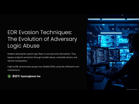 Endpoint Security Evasion Techniques (2020–2025) – A Technical Deep Dive