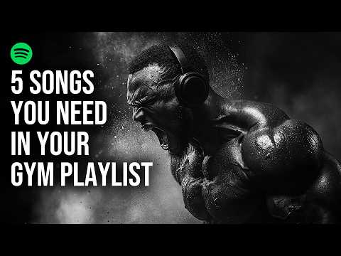 5 Songs You Need in Your Gym Playlist! 💪🏽 (SAVE THEM NOW!)🚨