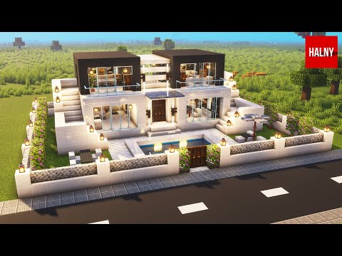 Large mansion - Minecraft tutorial
