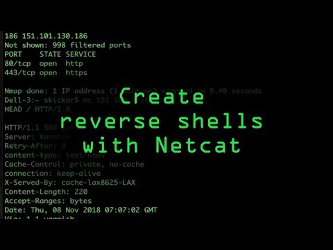 Use Netcat to Spawn Reverse Shells & Connect to Other Computers [Tutorial]
