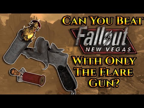 Can You Beat Fallout: New Vegas With Only The Flare Gun?