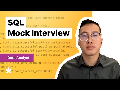 Analyze a User's Posts - Data Analyst SQL Mock Interview