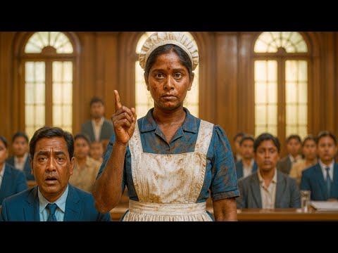 अरबपति को उसके वकील ने धोखा दिया, तभी उसकी नौकरानी अदालत में उतरी और सबको चौंका दिया