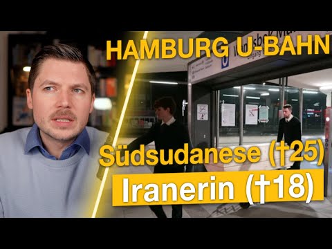 Hamburg: Südsudanese (25) stürzt mit 18-jähriger vor U-Bahn! "Dich nehm ich mit"