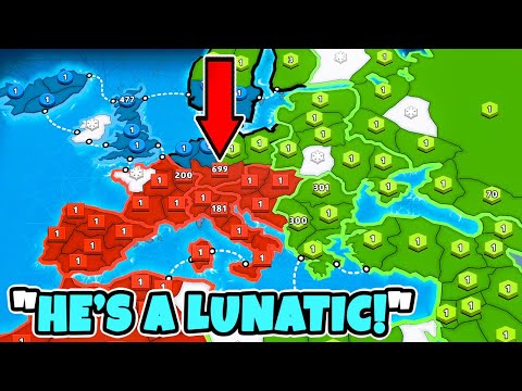 When Three INSANE Gamers Go To War! (RISK)