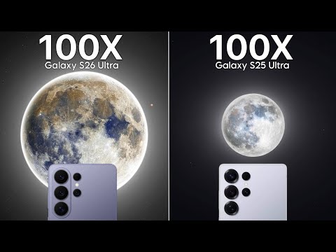 Samsung Galaxy S26 Ultra Samsung Galaxy S25 Ultra Live Zoom Test Comparison