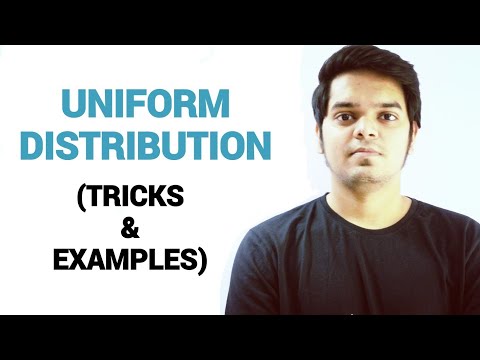 Uniform Distribution - TRICKS ,Concepts and Solved Examples