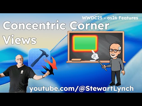 SwiftUI Concentric Rectangle & Concentric Corners in iOS 26
