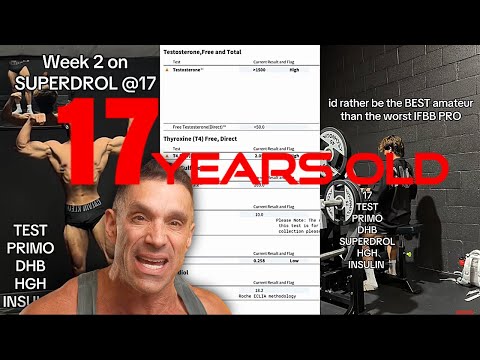 17 Year Old Blasting Steroids