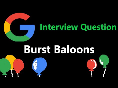 Burst Baloons - Dynamic Programming - Leetcode 312 - Python