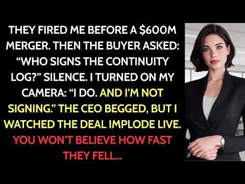 Lead Architect Fired Before $600M Merger – Deal Imploded Instantly 💼 | #CorporateRevenge