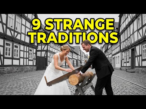 9 Strange WEDDING Traditions That Only Happen in Germany