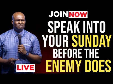 [Sunday 28th December,2025] SPEAK INTO YOUR SUNDAY BEFORE THE ENEMY DOES - Apostle Joshua Selman