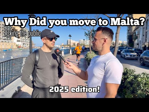 Why Do People Move to Malta? - Asking the Public in Street Interviews