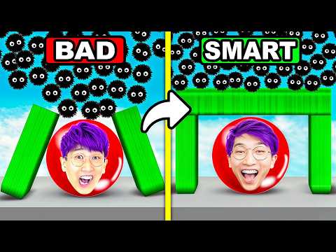 NOOB vs PRO vs HACKER In HIDE BALL!? (ALL LEVELS!)