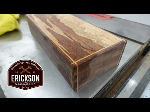 How to make perfect box joints every time with inlays | Woodworking