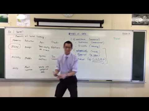 Measures of Central Tendency (2 of 2: Quantitative & Categorical Data)