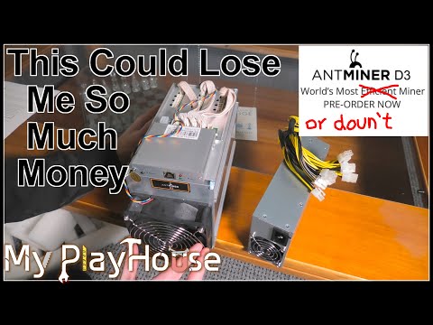 Useless Antminer D3 Cryptocurrency Miner, just 4 Years old - 1120