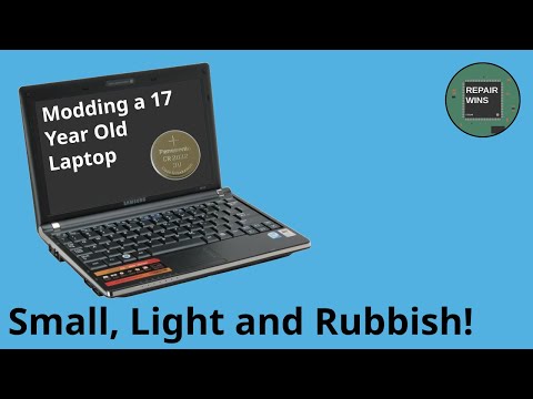 Making my 17 Year Old Netbook More Useful - Adding a Custom BIOS Battery Holder