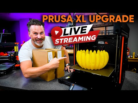 This is Bananas! Prusa XL Upgrade Live Stream w/ Repkord