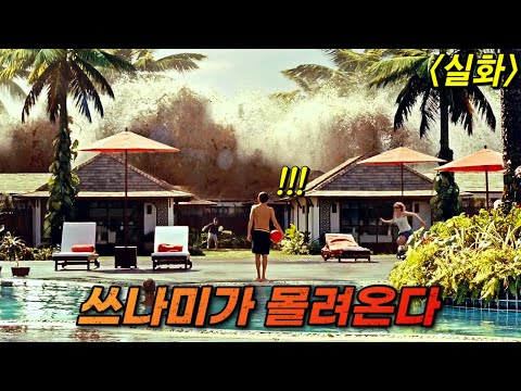 동남아를 휩쓸어버린 사상 초유의 쓰나미ㄷㄷ (영화리뷰 결말포함 )