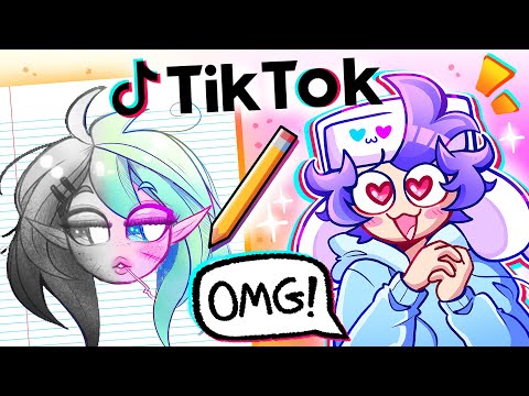 TRYING CRAZY TIKTOK ART HACKS...🤩🤯