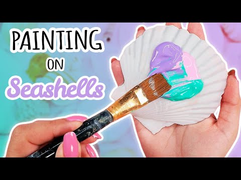 Painting on Seashells