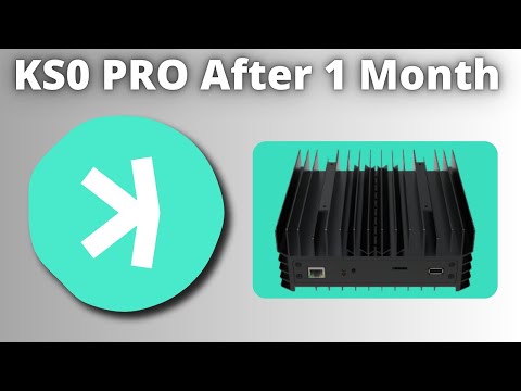 Kaspa Mining: KS0 PRO Performance After 1 Month