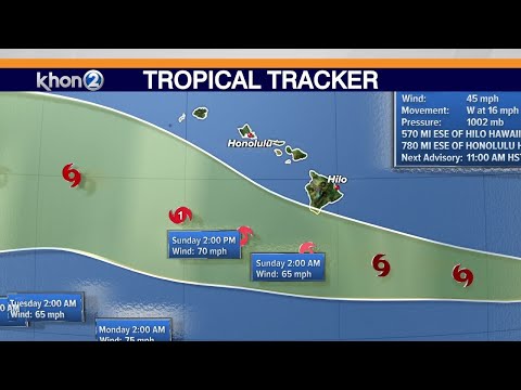 Hone could strengthen in next 48 to 72 hours: NWS