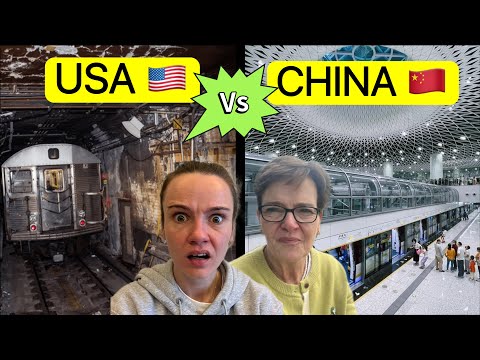 What My Mom Thinks About China’s Subway – Her First Time Ever 