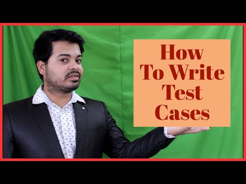 How To Write Test Cases