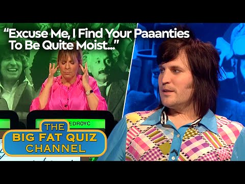 Mel Giedroyc Aroused By Noel Fielding's "Paaanty" Request | Big Fat Quiz
