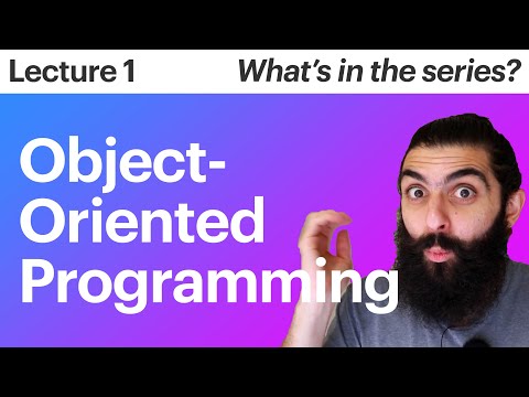 Object Oriented Programming – Lecture 1 – Overview of contents