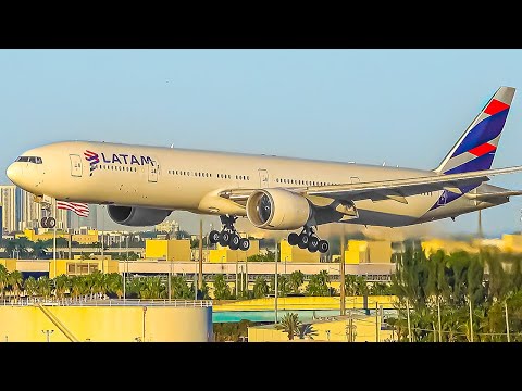 60 MINS of Plane Watching at UNITED STATES Airports 🇺🇸