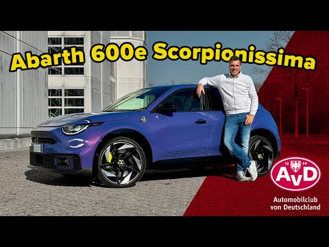 Abarth 600e Scorpionissima | AvD Fahrberichte