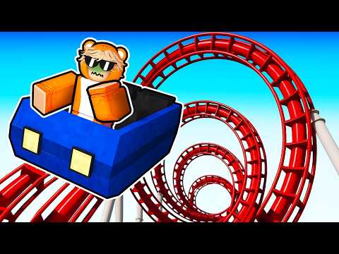 I Built a Roller Coaster With ONLY Loops in Roblox!