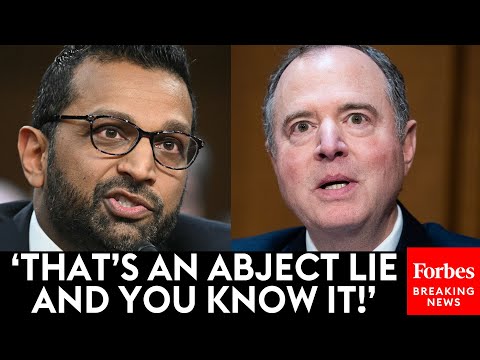 BREAKING NEWS: Kash Patel And Adam Schiff Have Explosive Confrontation During Confirmation Hearing