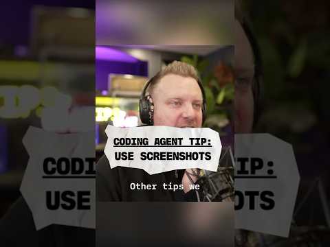 A helpful tip when using a coding agent - give it screenshots when things are a little weird