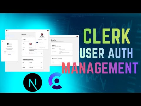 what is clerk and how to make user authentication | Sign-in & Register in Next js easily