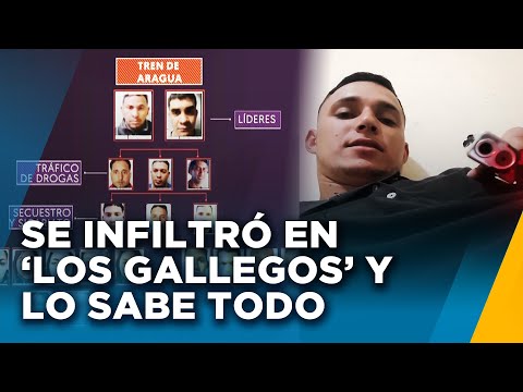 Policía se infiltró durante meses en 'Los Gallegos' del Tren de Aragua