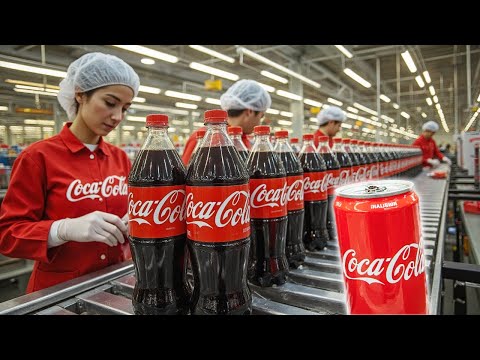 How Coca-Cola is Made in the Factory | The Modern Coca-Cola Production Process.