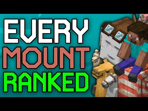 Ranking EVERY Mount in Minecraft!