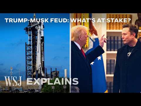 How the Trump-Musk Feud Risks Billions for SpaceX and NASA | WSJ