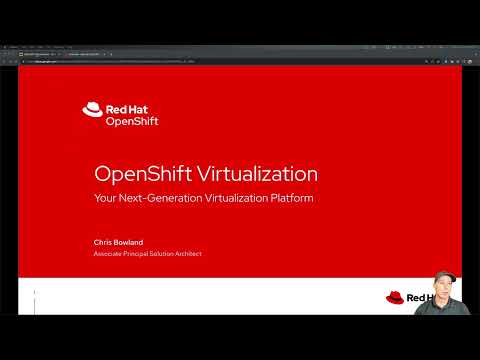 Red Hat OpenShift Virtualization Demo