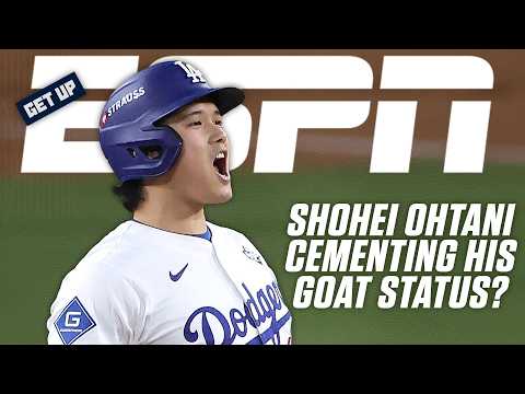Shohei Ohtani: The most TALENTED PLAYER in baseball history! 🔥 - Jeff Passan after Game 3 | Get Up