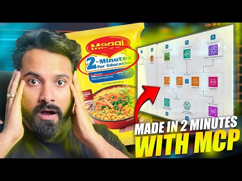 Stop Wasting Hours Making Architecture Diagrams | MCP For DevOps (Hindi)