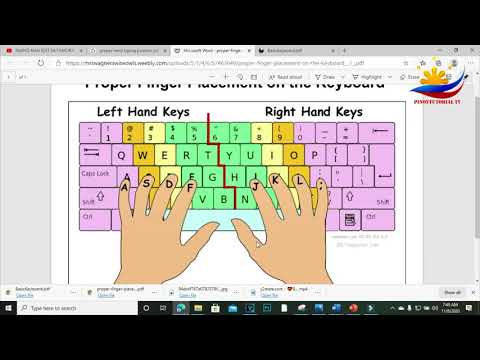 TAMANG PAG GAMIT NG KEYBOARD(COMPUTER) | PINOYTUTORIAL
